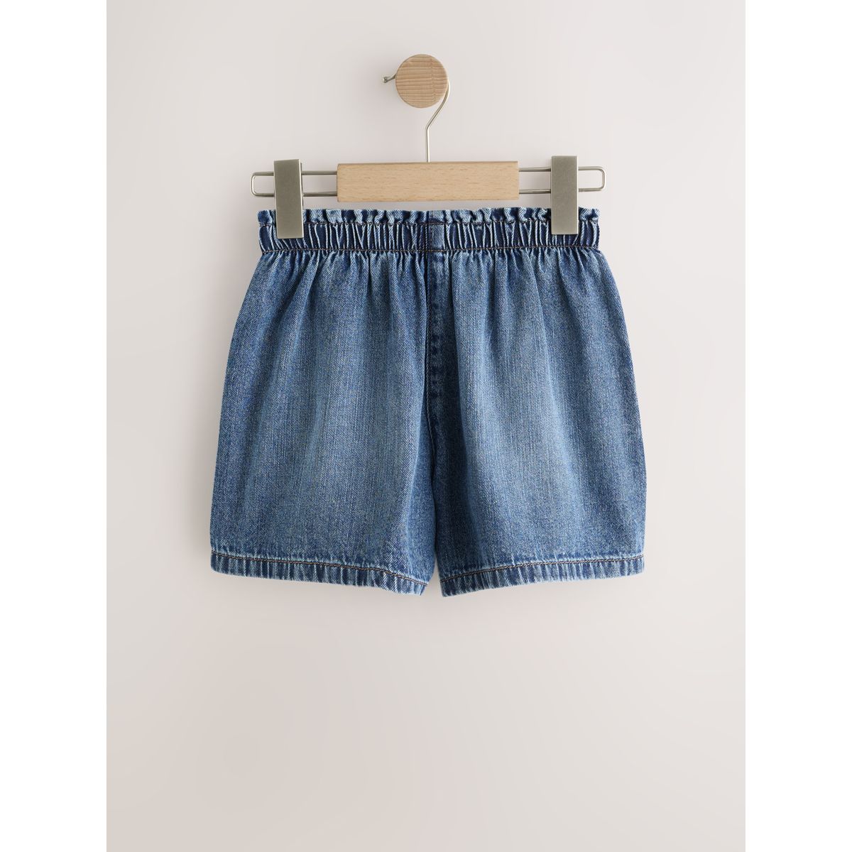 Short à enfiler, lot de 2 denim délavé clair/délavé moyen, NEXT