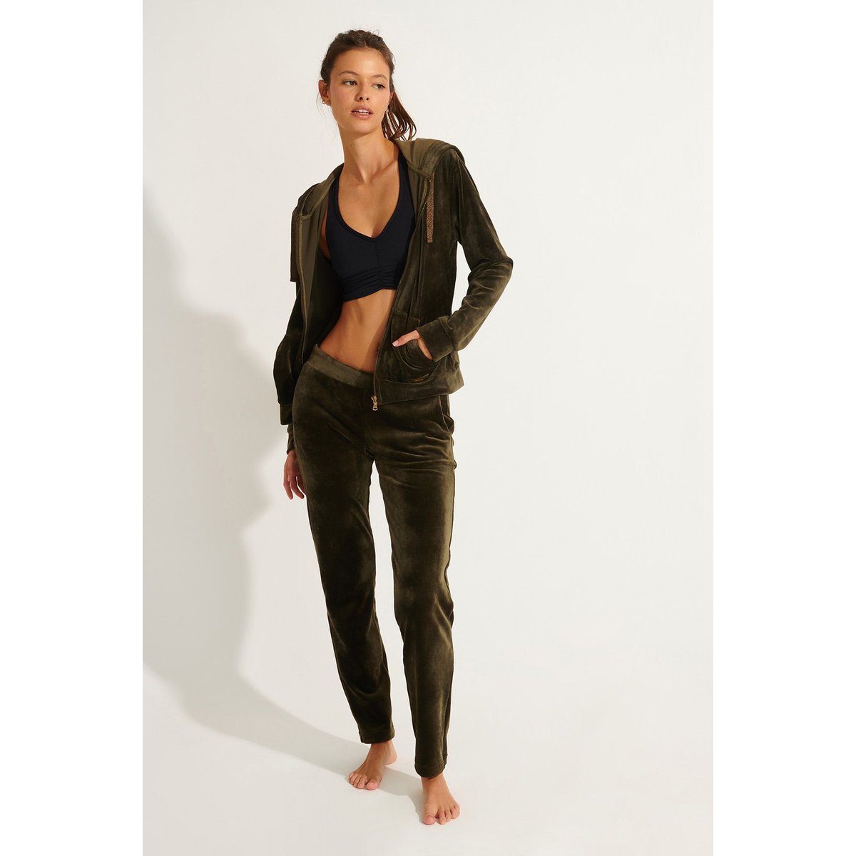 Pantalon Keenan - SEALAKE vert kaki, BANANA MOON