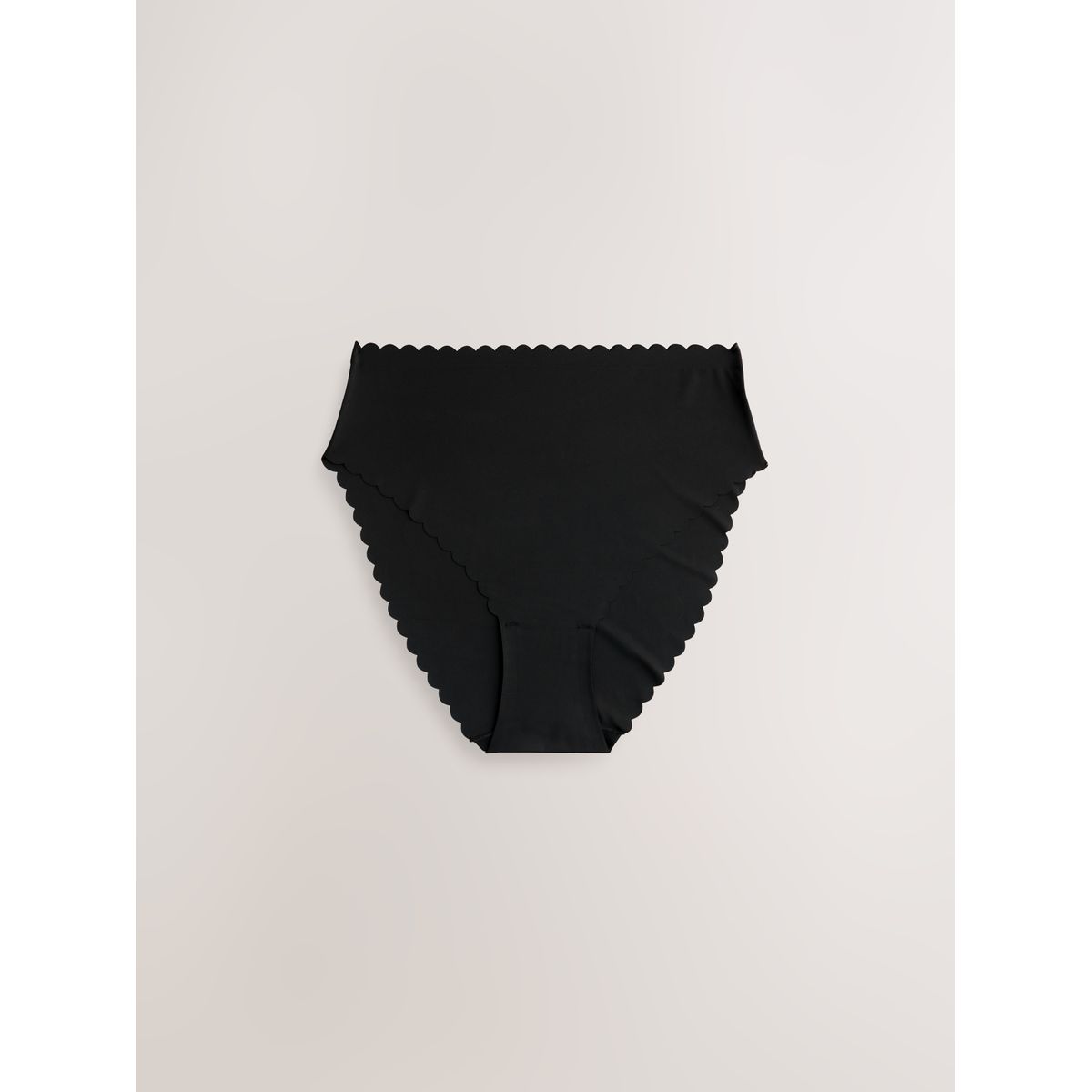 Culotte festonnée invisible, lot de 3 noir/ blanc/ chair, NEXT