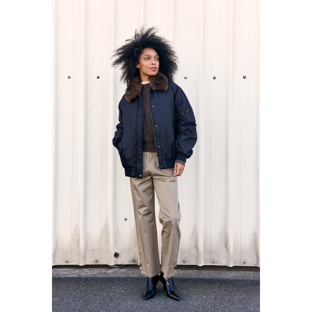 VESTE uni NARIA 00-noir, LA PETITE ETOILE