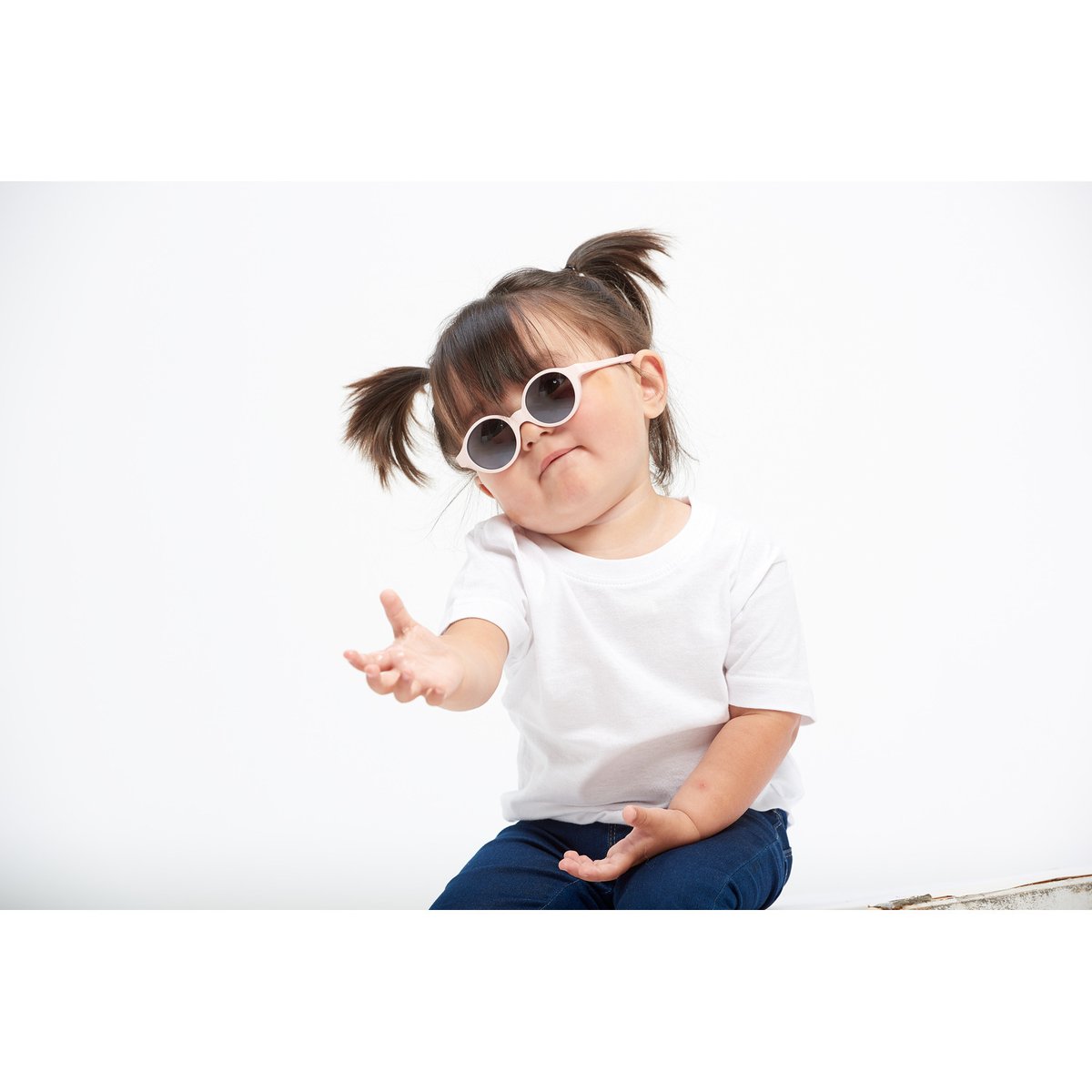 Lunettes de soleil enfant 9-24 mois rose dragée, BEABA