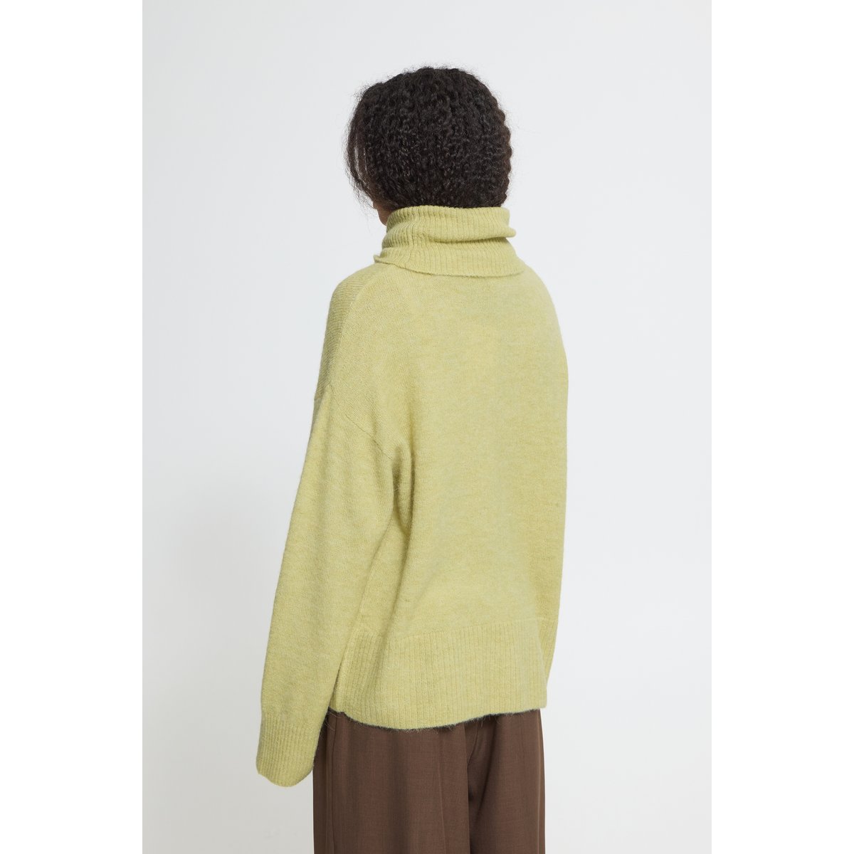 Á manches longues vert leek green, ICHI