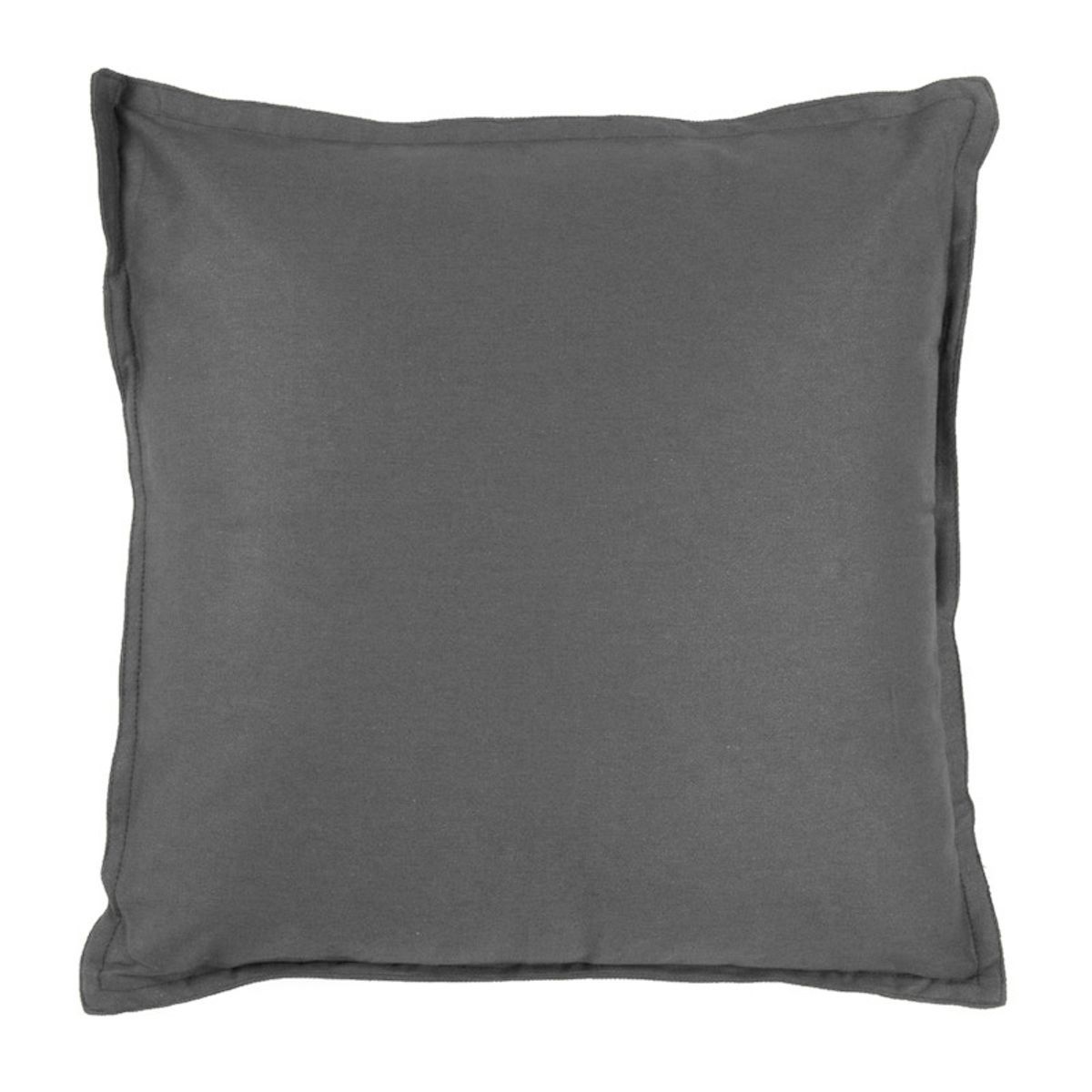 Coussin en coton TOILE DE TOSCANE gris, THE DECO FACTORY