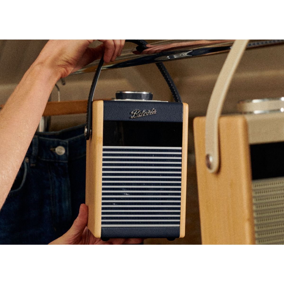 Radio DAB RAMBLER MIDI BLEU MARINE bleu marine, ROBERTS