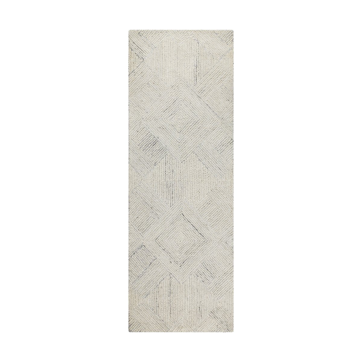 Tapis de couloir tufté main ,  Hamptons THIRTYTHREE ivoire, WECON HOME
