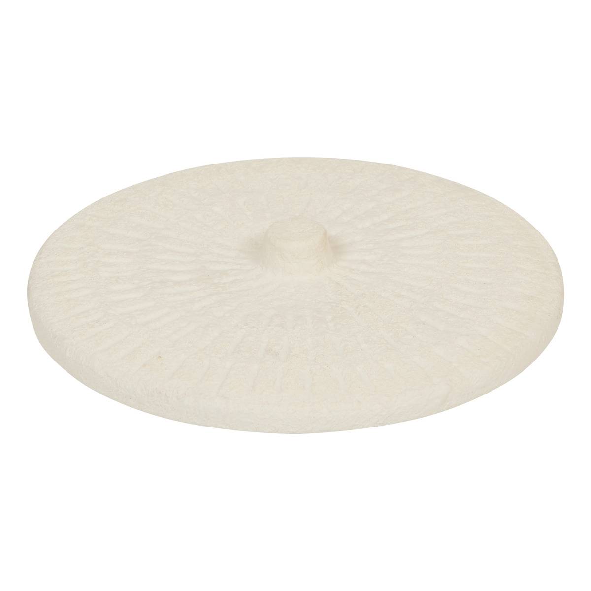 Boîte décorative D15,5cm céramique SIEN blanc, ATMOSPHERA