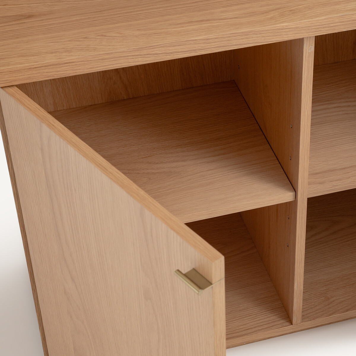 Eiken fineer boekenkast, TETRY naturel eikenhout, AM.PM