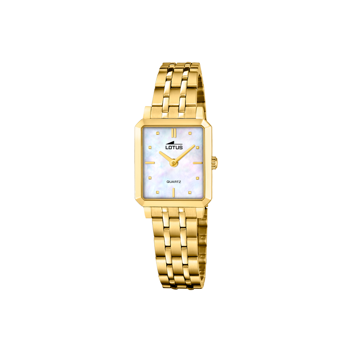 Montre Analogique TOGETHER doré nacre blanche doré, LOTUS