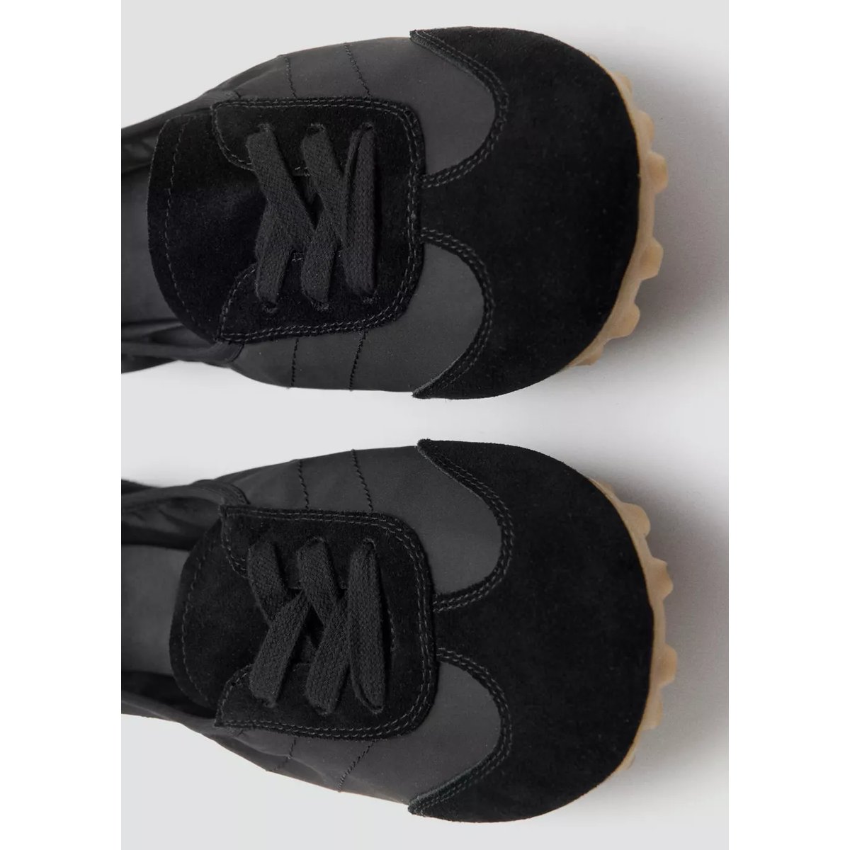 Tennis combinées suède noir, MANGO