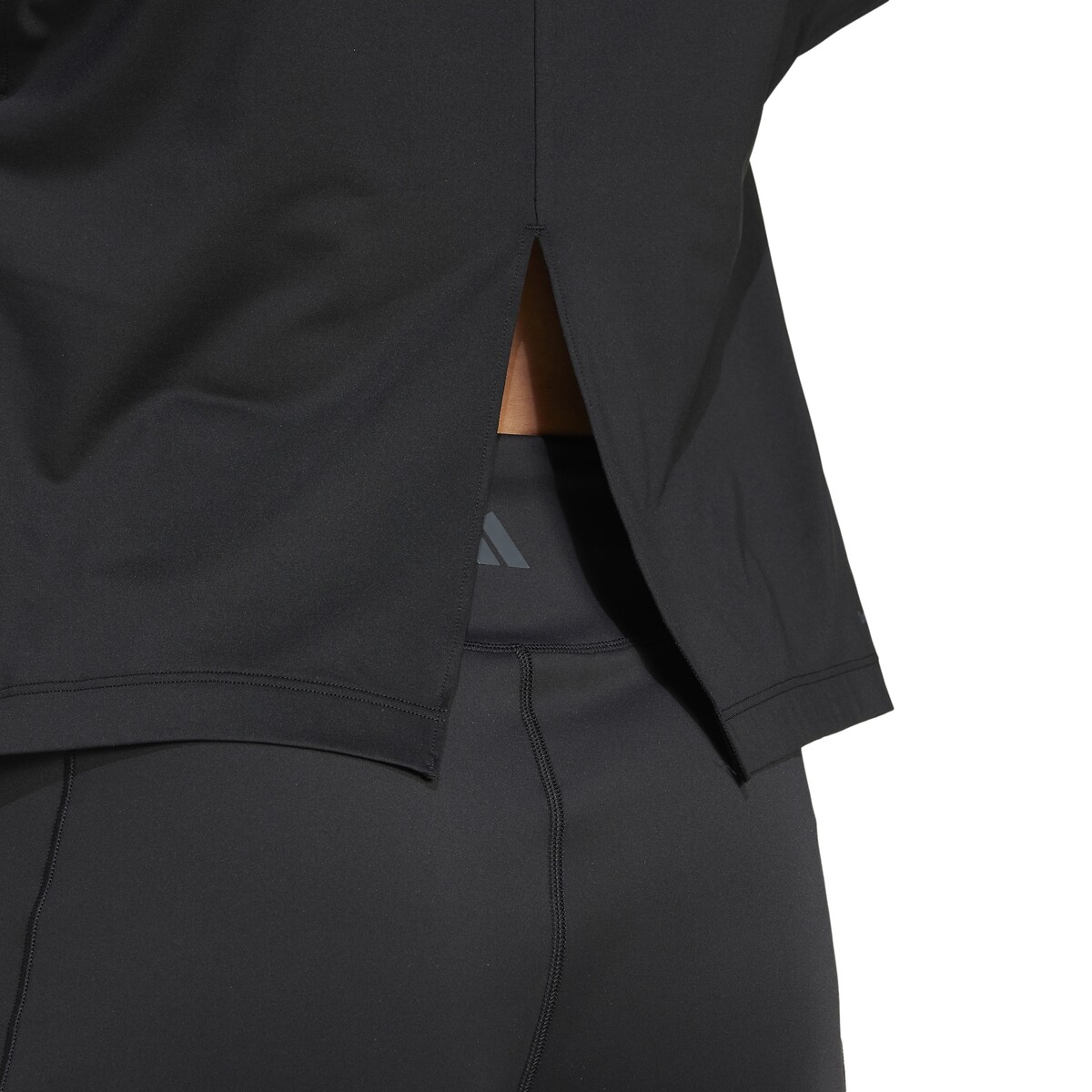 Crew Neck Yoga T-Shirt black, adidas Performance