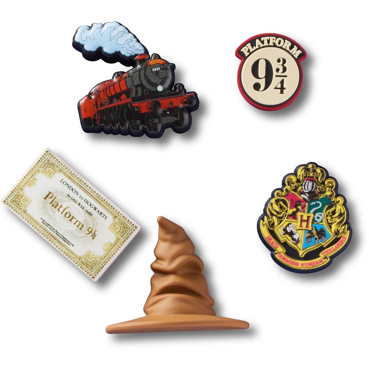 Harry Potter Jibbitz 5er-Set bunt, CROCS