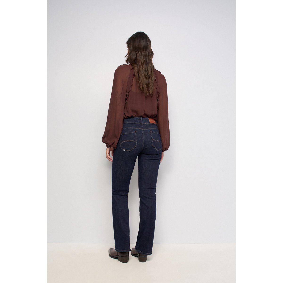 JEAN SECRET PUSH IN BOOTCUT bleu denim, SALSA JEANS