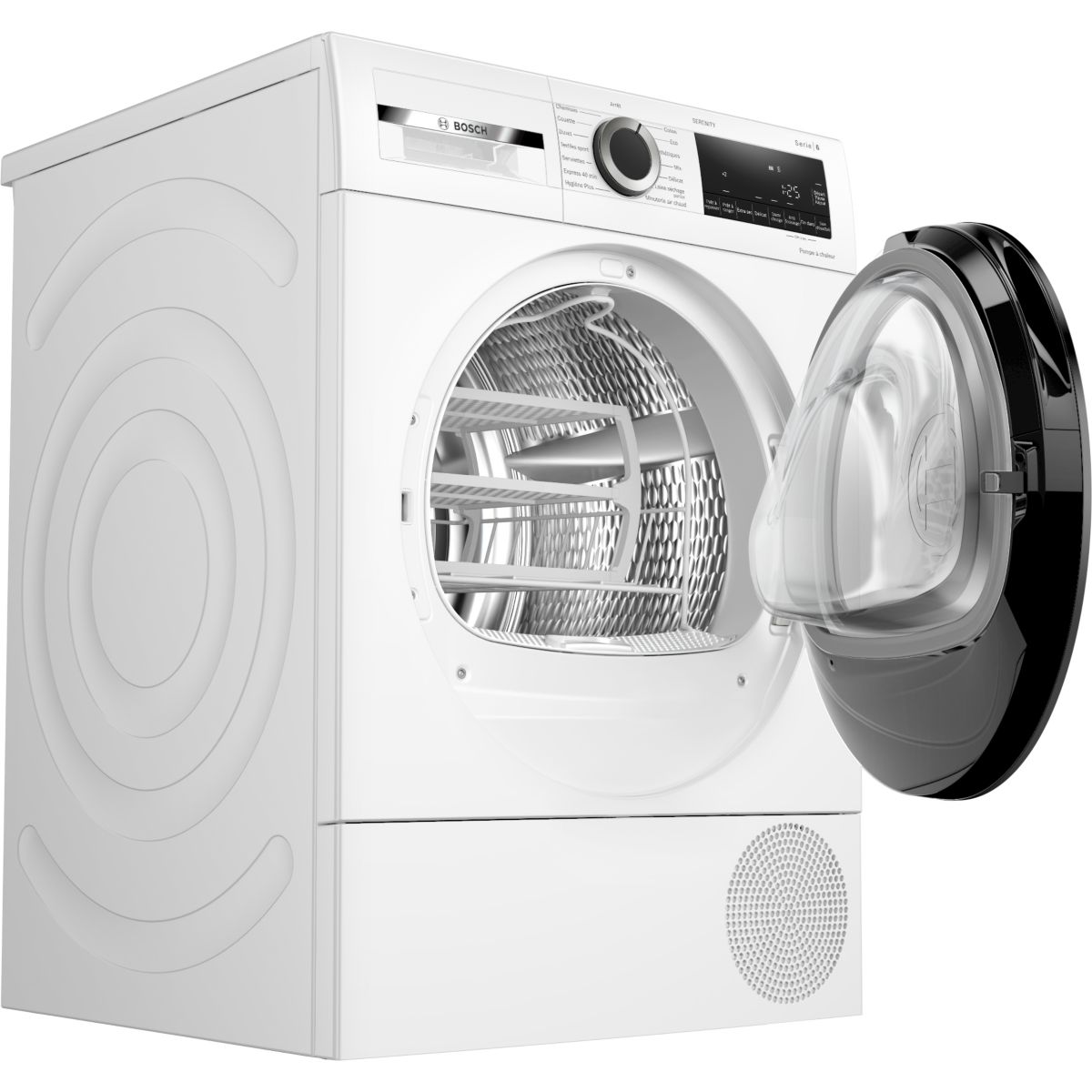 Sèche linge pompe à chaleur WQG1450BFR couleur unique, BOSCH