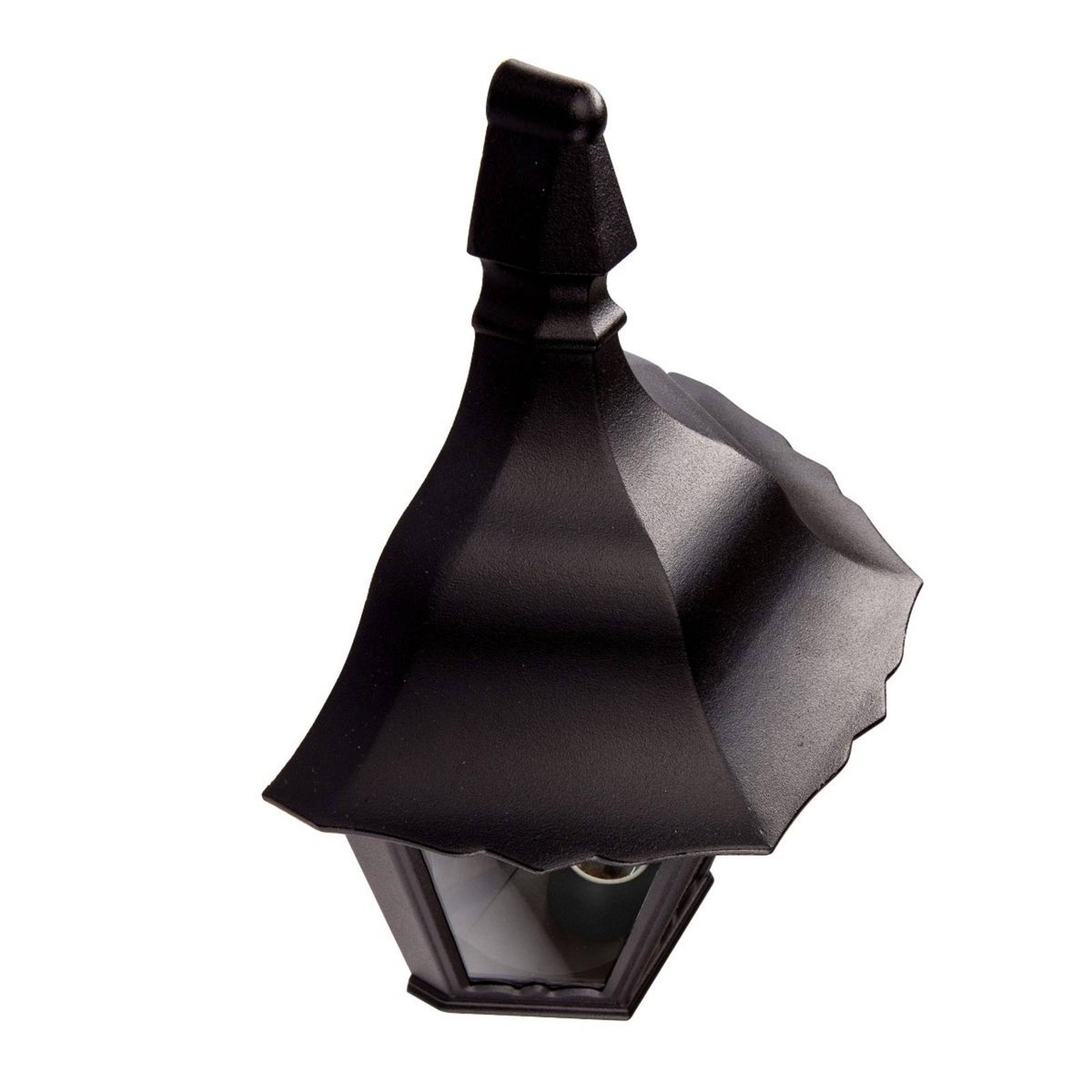 Applique extérieure en aluminium antique noir, clair, LINDBY