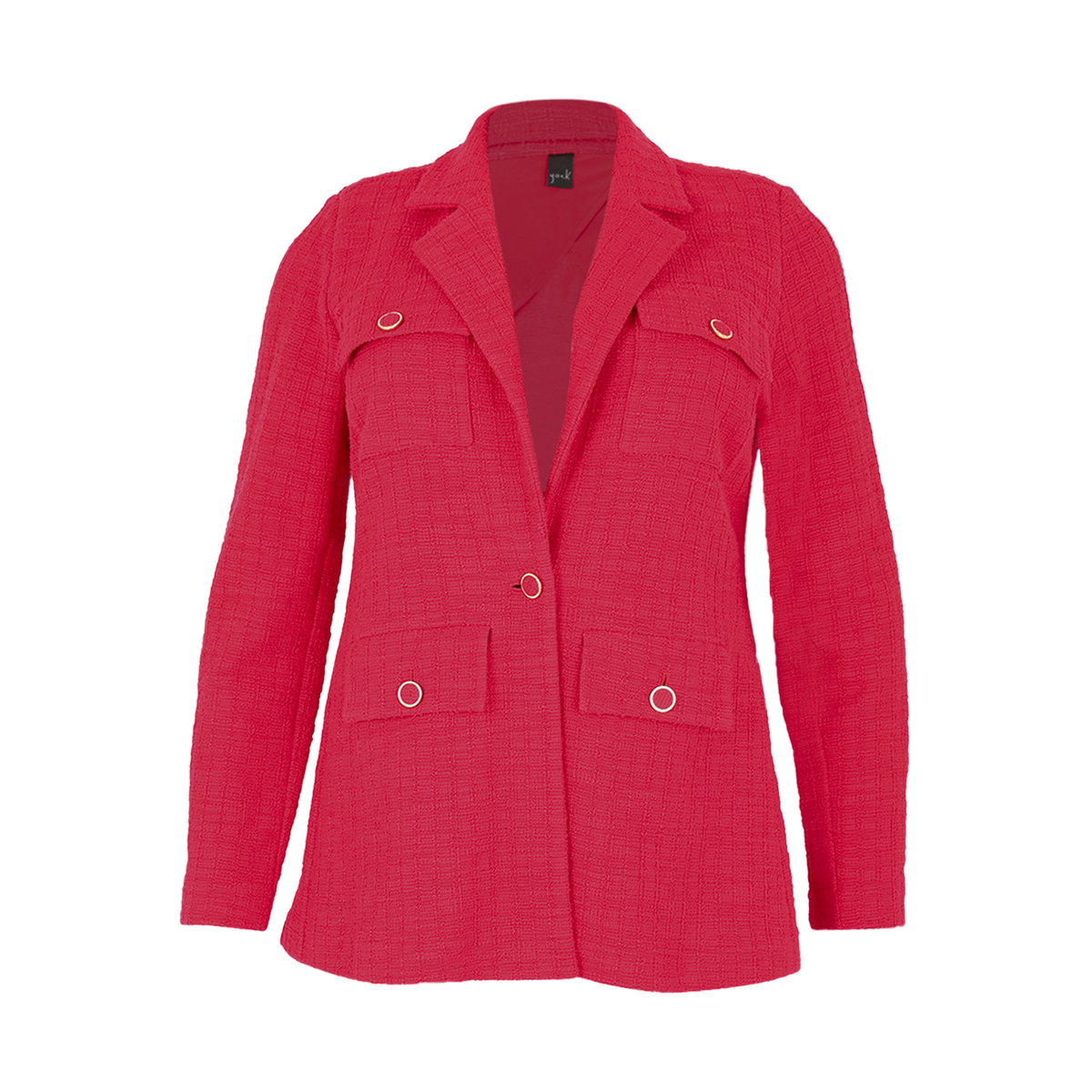 Veste /Blazer Avec des boutons rouge, YOEK
