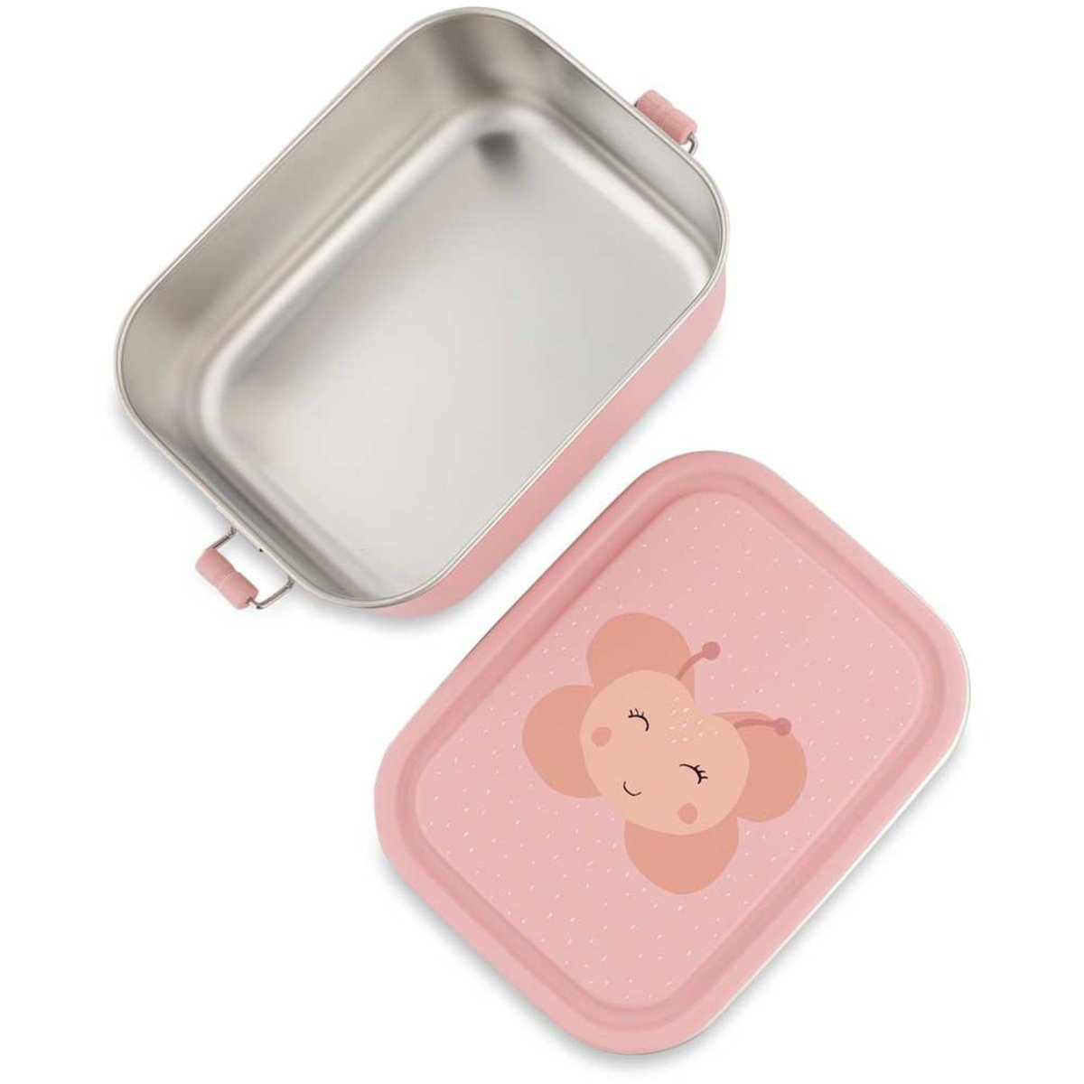 Petite lunch box rose, noir, TRIXIE