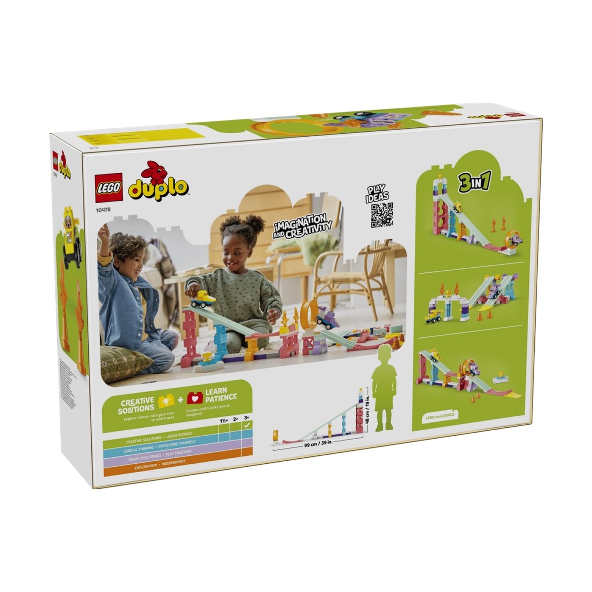 Rampes créatives 3-en-1 avec véhicules multicolore, LEGO