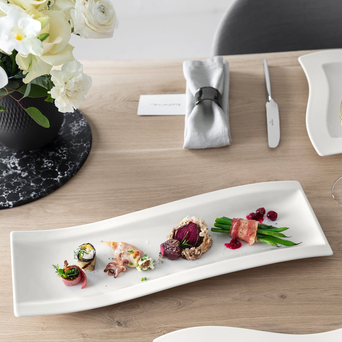 Assiette Spéciale NEWWAVE blanc, VILLEROY & BOCH