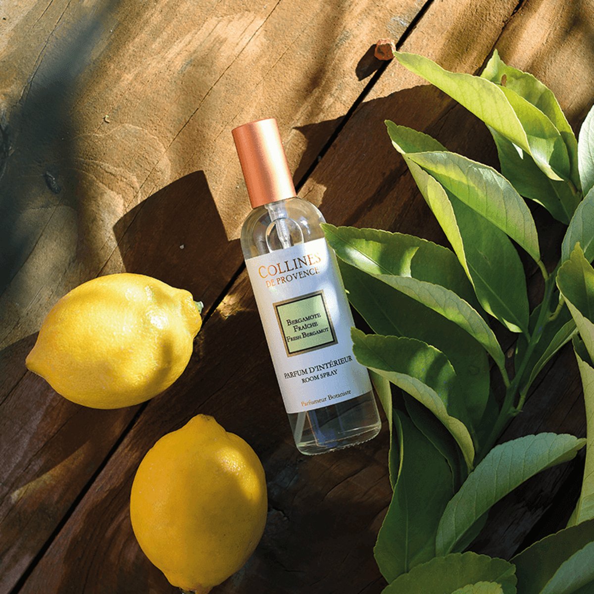 Parfum d'Intérieur  BERGAMOTE FRAÎCHE blanc, COLLINES DE PROVENCE