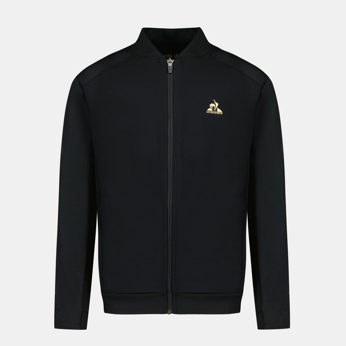 Sweat zippé Coq d'Or noir, LE COQ SPORTIF