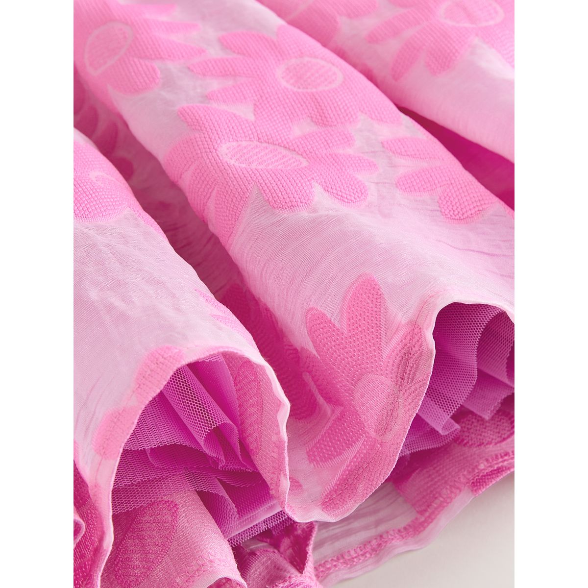 Robe texturée à motif floral rose, NEXT