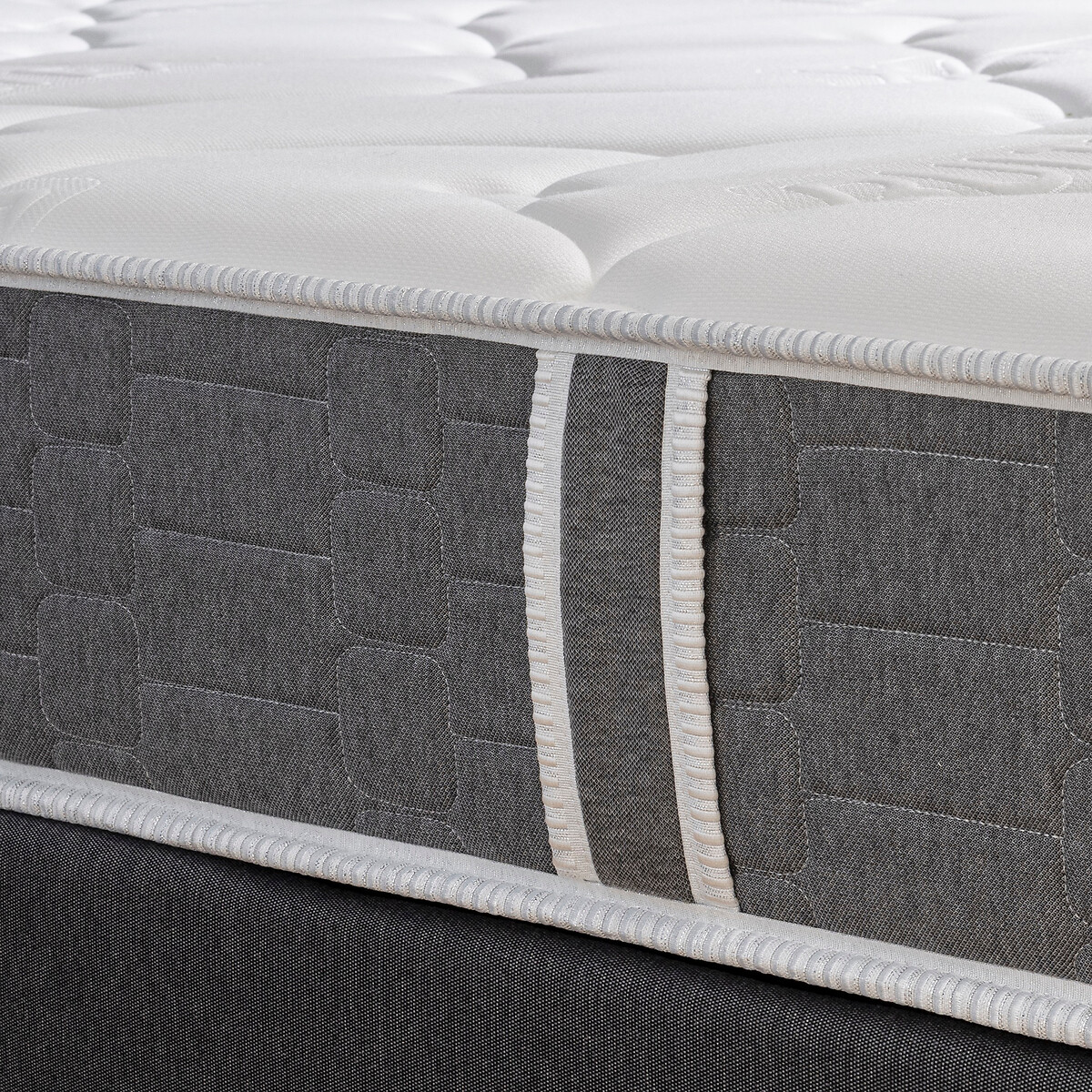 Ensemble matelas mousse HR + sommier So Good 2 blanc/gris, BULTEX