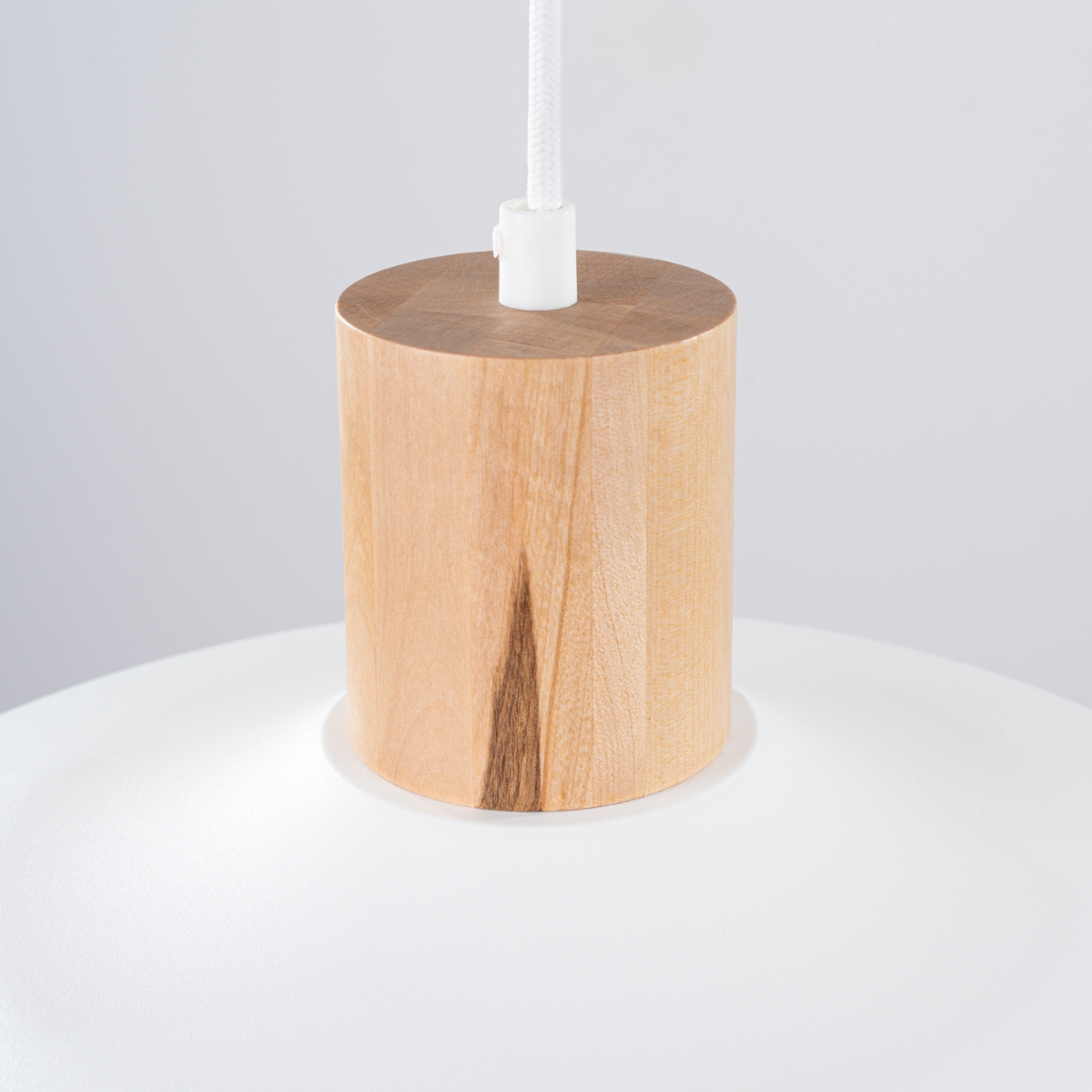 Suspension Acier Blanc E27 1 Indy blanc, EDEN