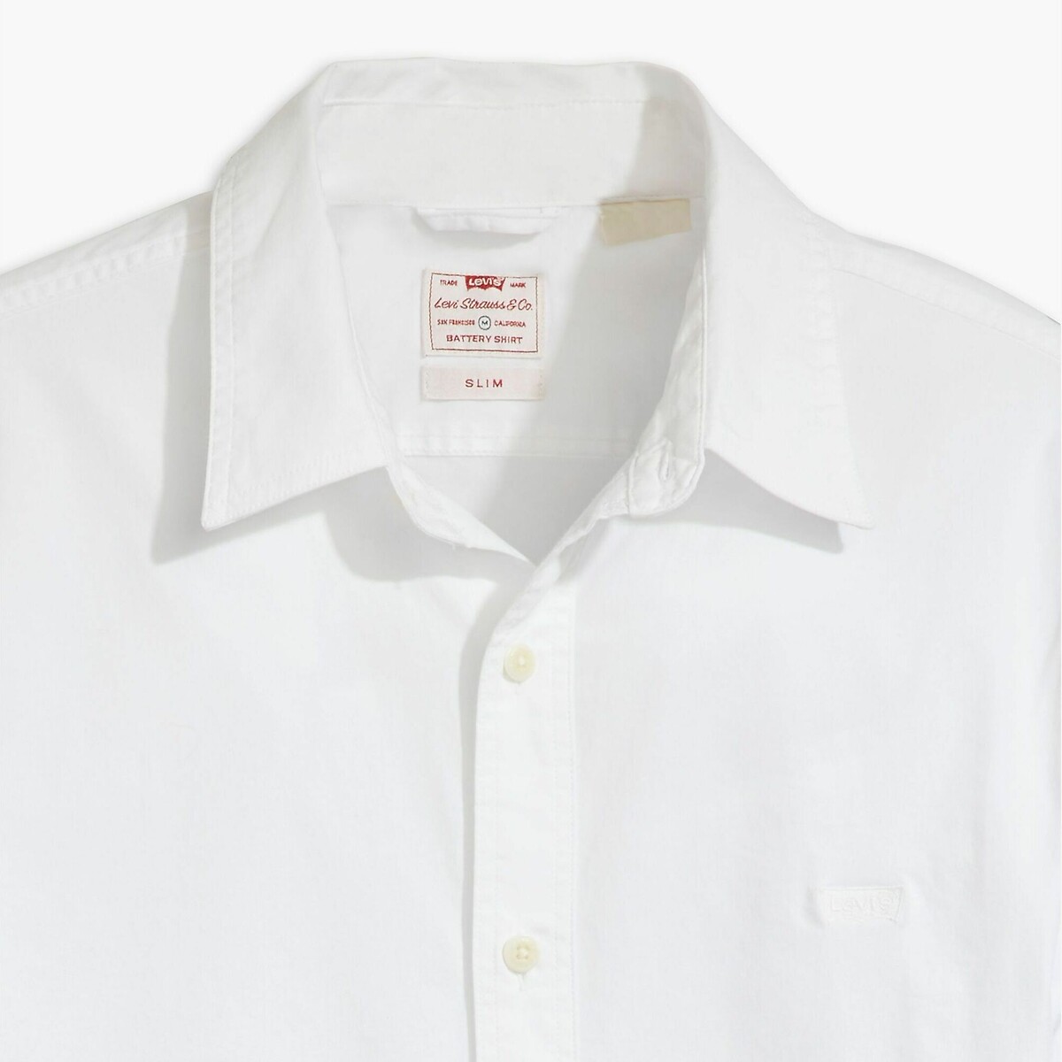 Chemise slim popeline blanc, LEVI'S