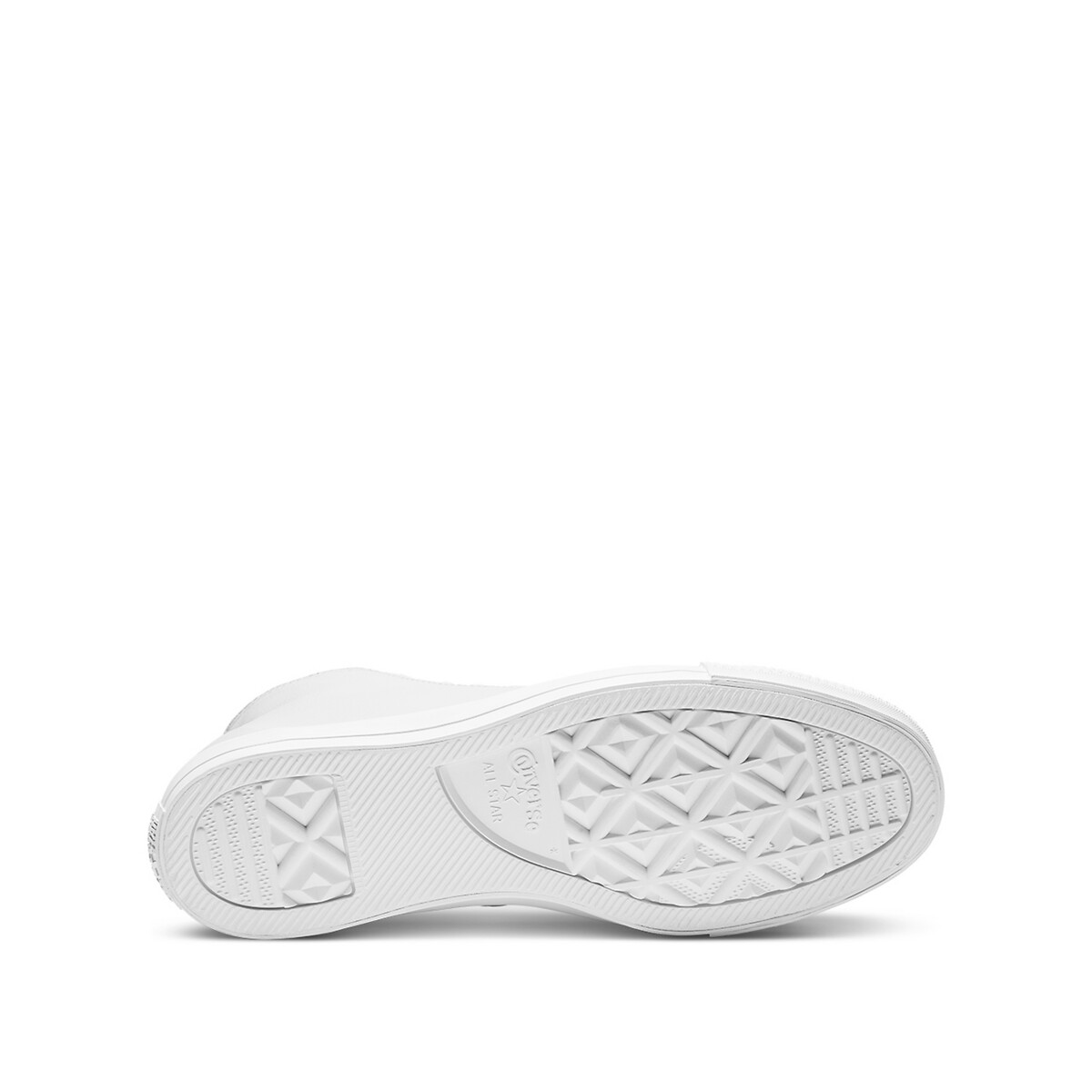 Chuck Taylor All Star Mono Pele Hi branco, CONVERSE