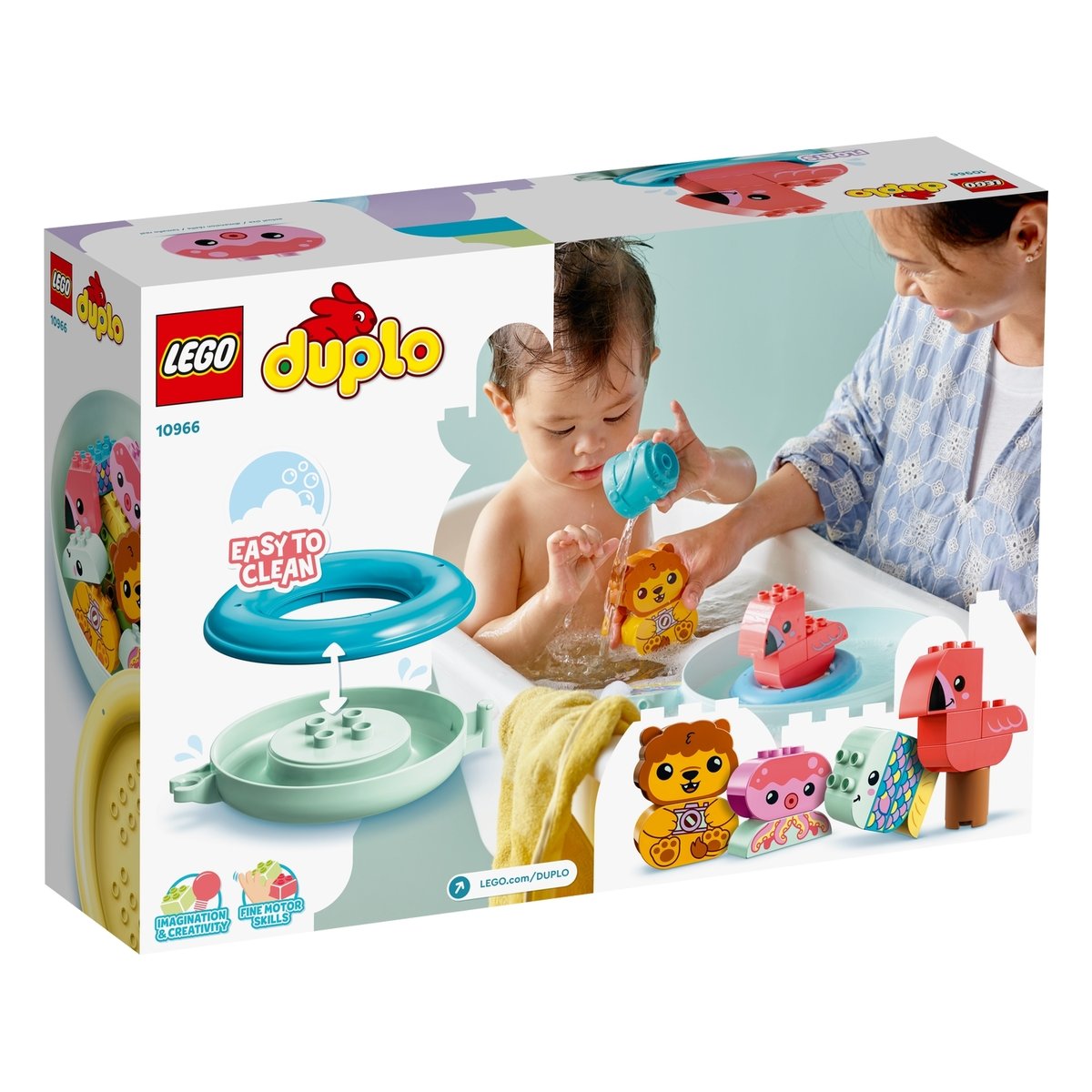 Duplo Jouet de bain : l'île flottante des animaux - LEGO DUPLO multicolore, LEGO