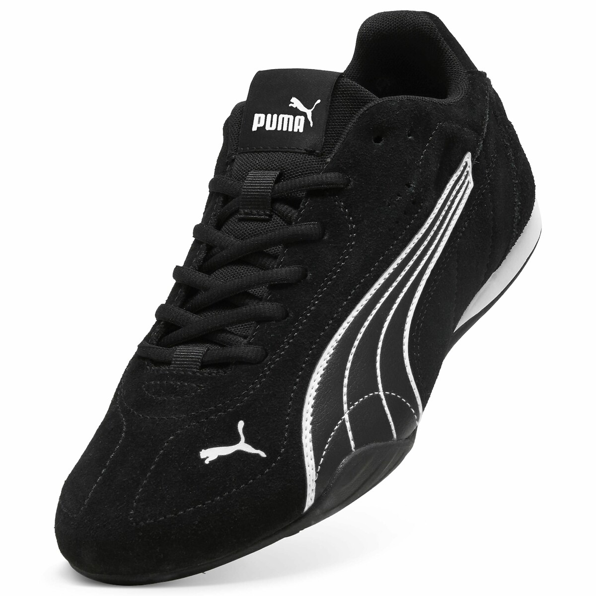 Baskets Catch Suede noir/blanc, PUMA