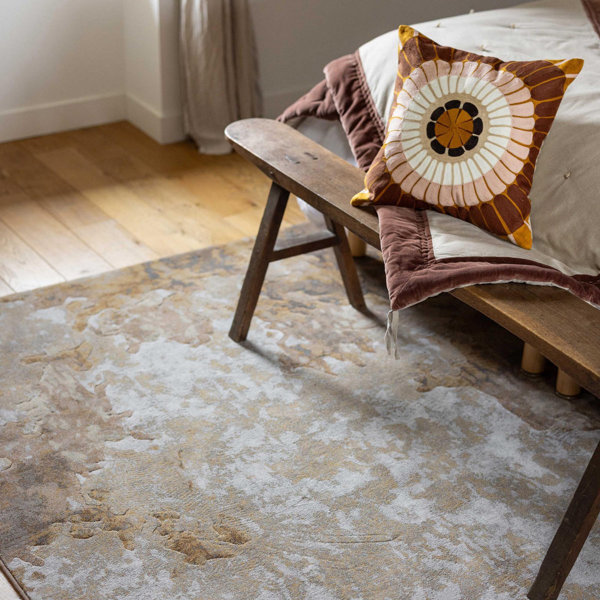 Tapis Enora naturel, VIVARAISE