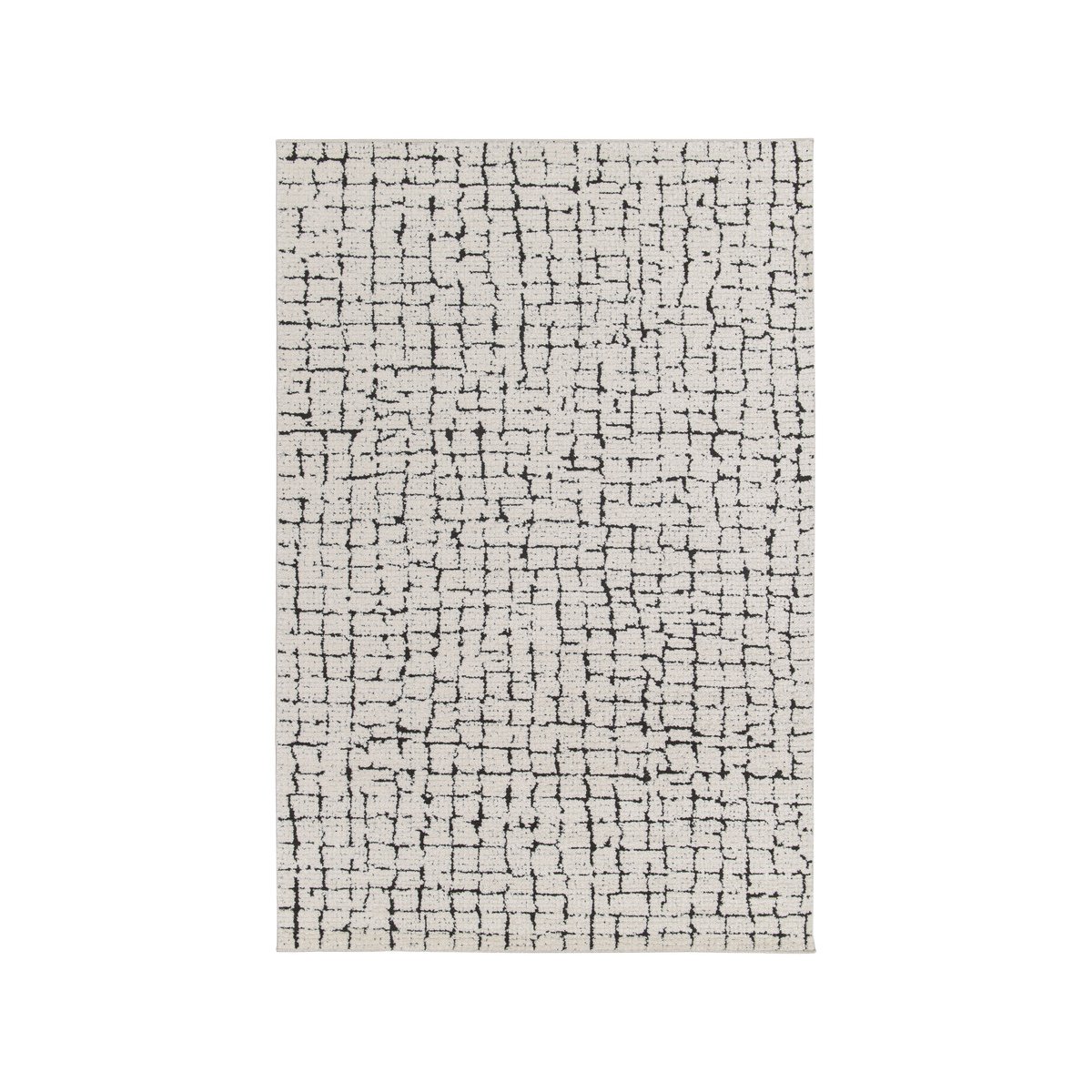 Tapis poils poils courts style contemporain, NEBULIA beige, BOBOCHIC