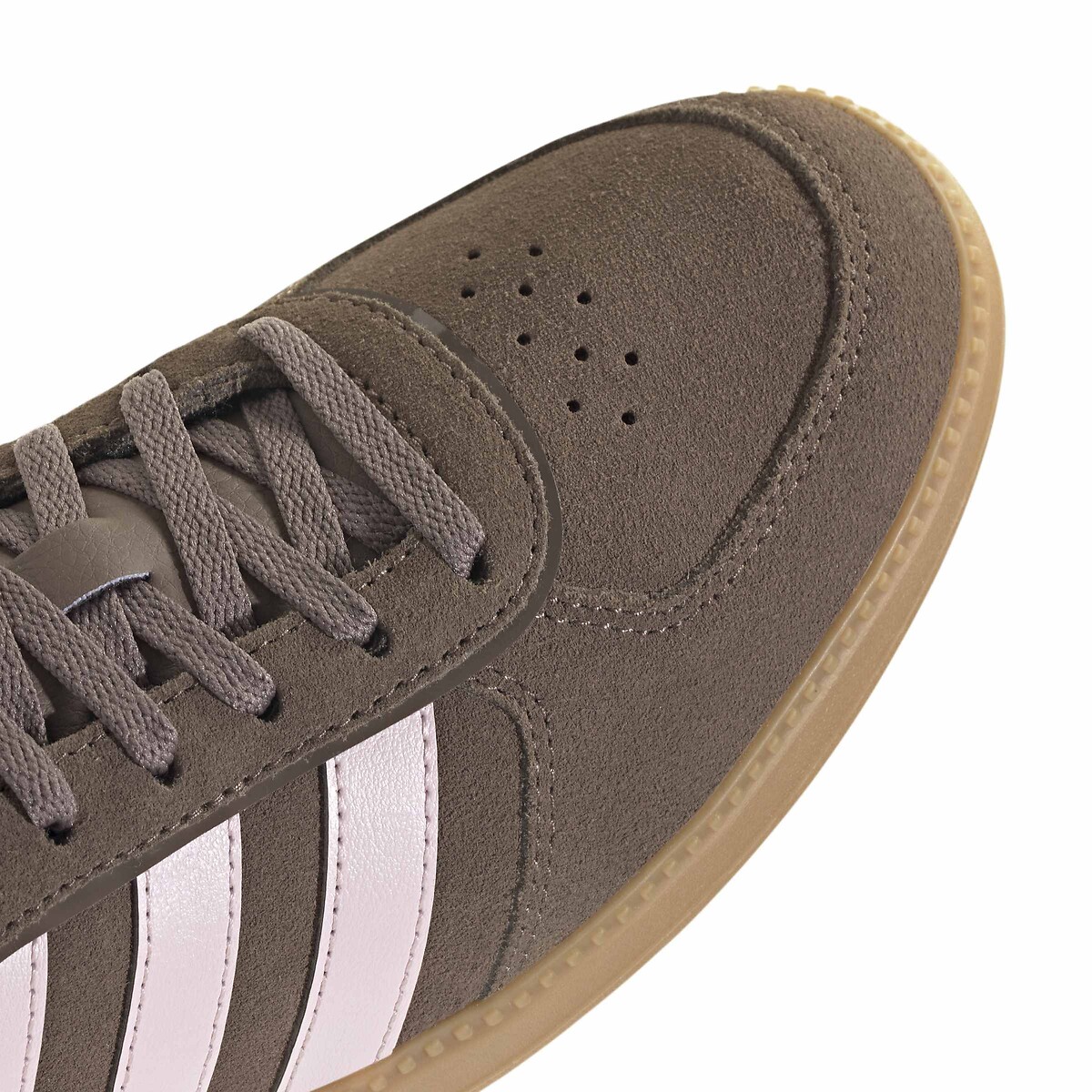 Breaknet Sleek Suede Trainers brown/pink, ADIDAS SPORTSWEAR