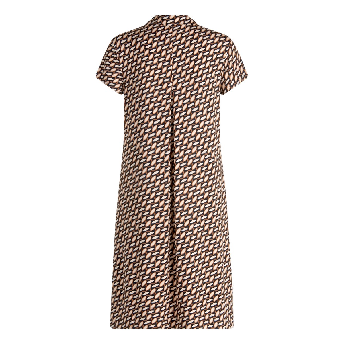 Robe d'été manches courtes dark blue/brown, BETTY BARCLAY