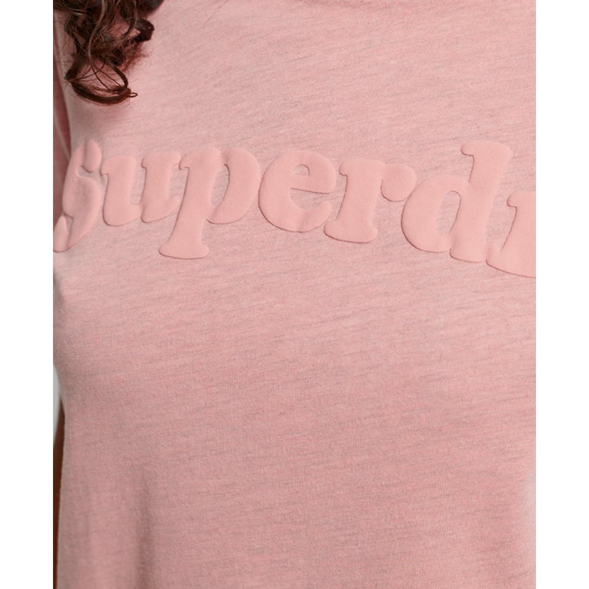 T-shirt à logo Cooper Classic années 1970 poudré, SUPERDRY