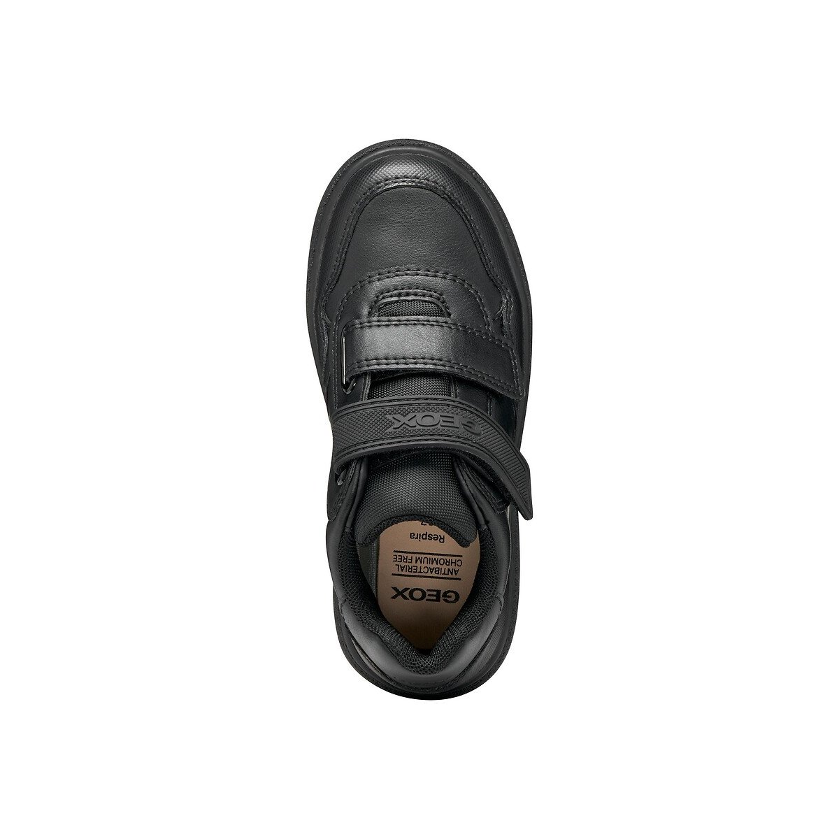Zapatillas transpirables, con velcro, THELEVEN negro, GEOX