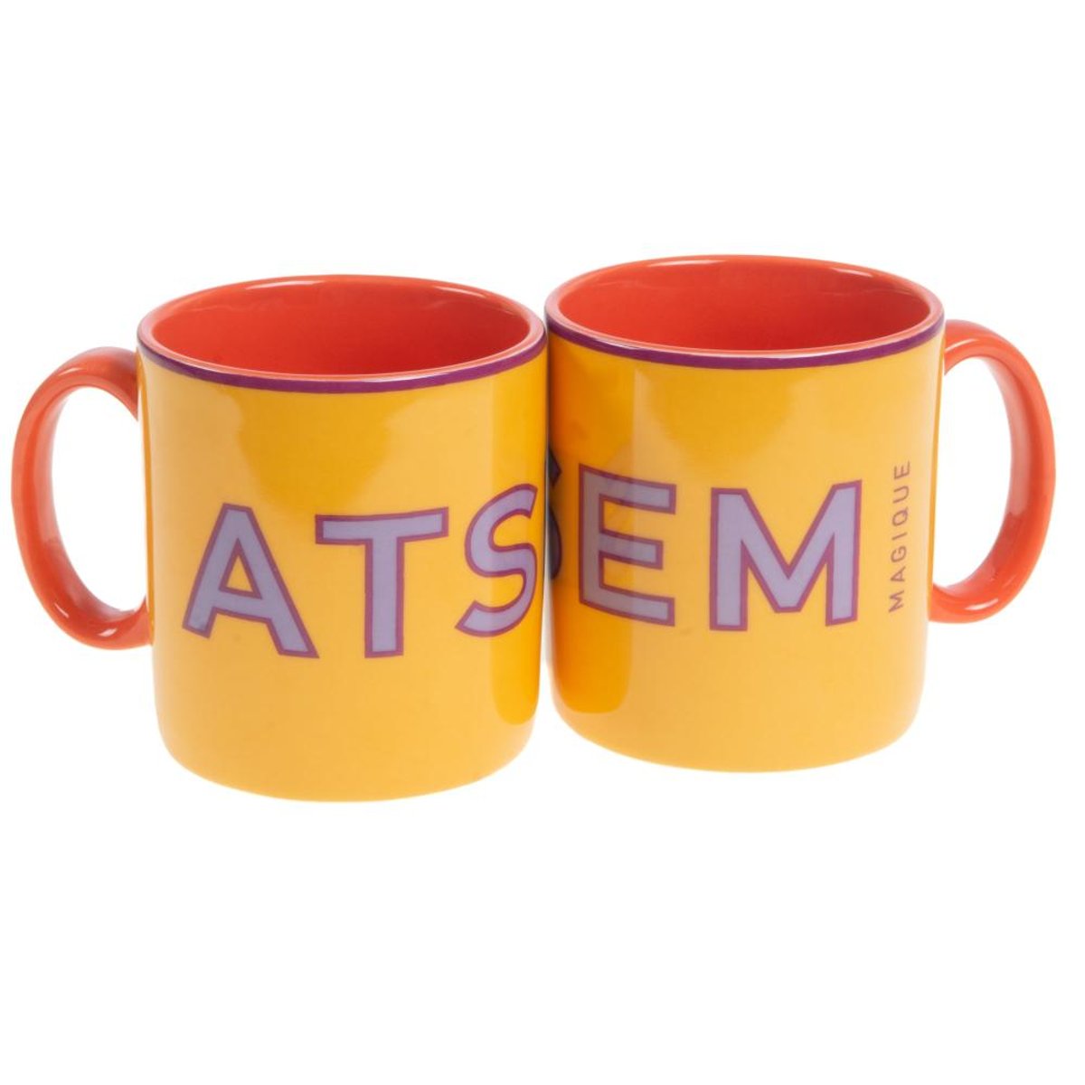 Mug Atsem Sunny jaune, AMADEUS