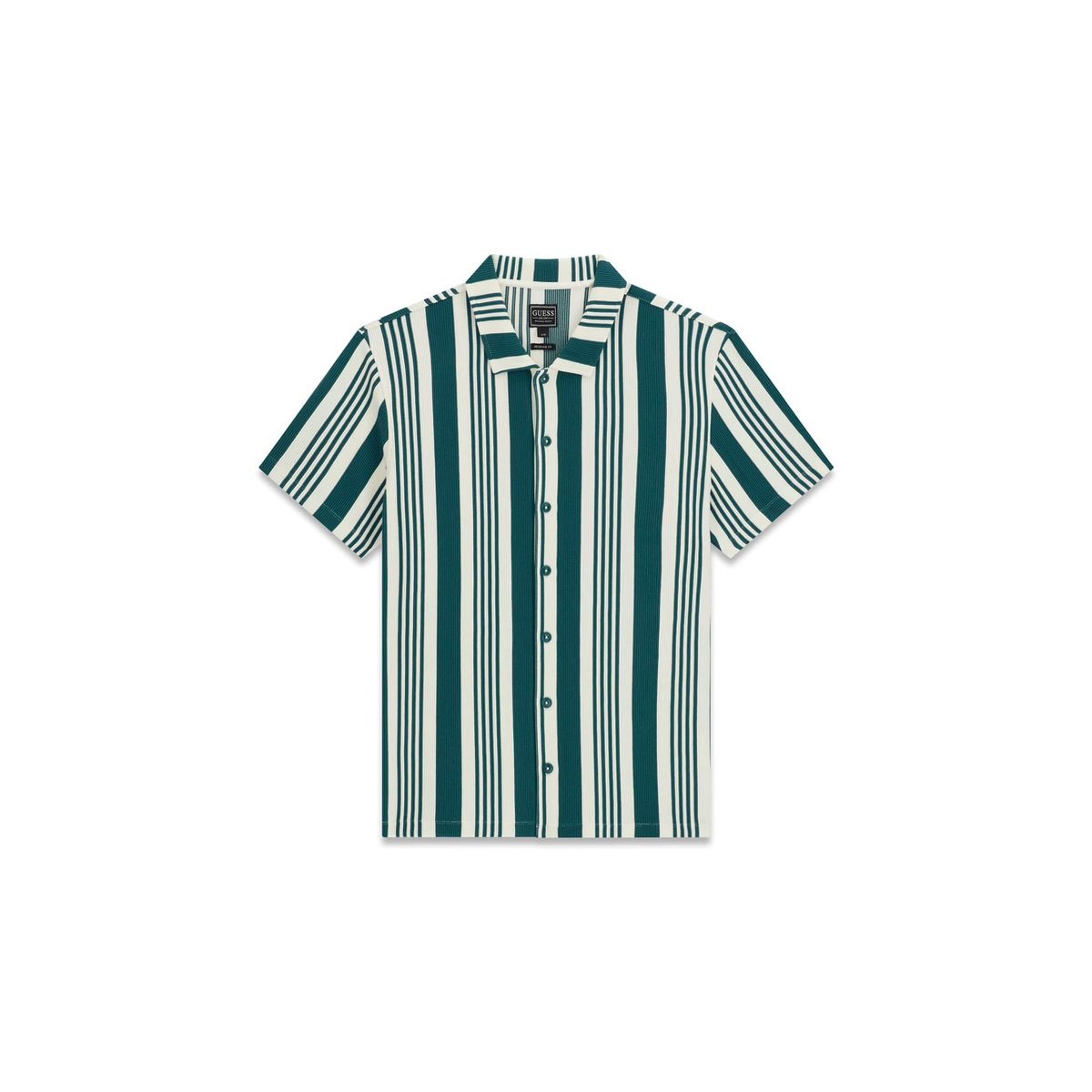 Chemise Rayée vert multi, GUESS