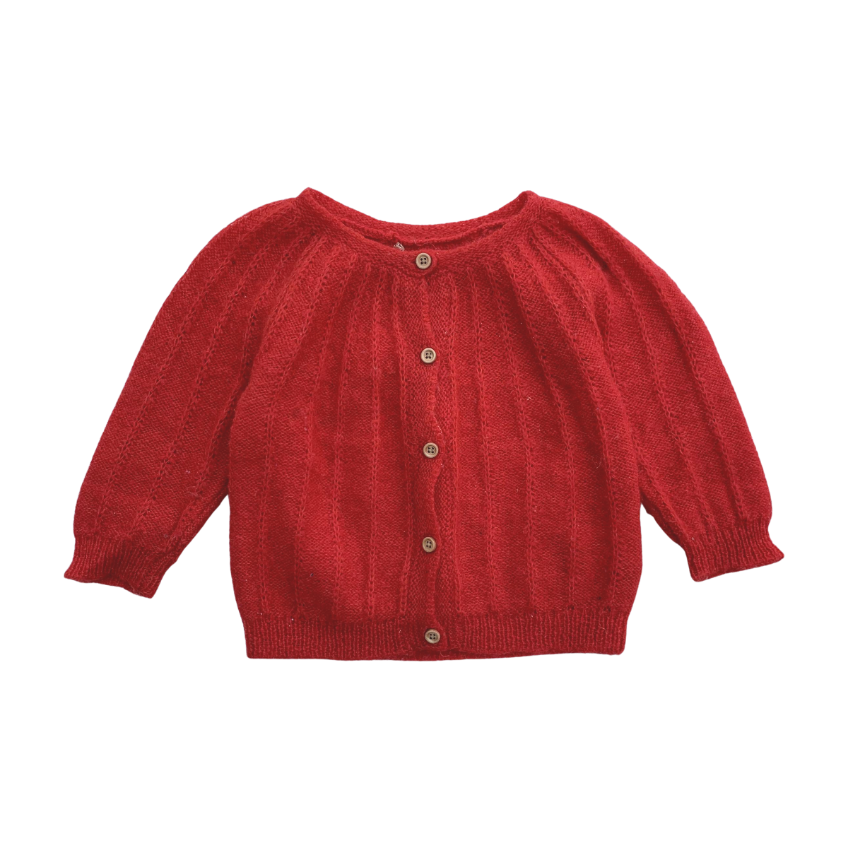 Cardigan bébé - Très bon état rouge, CYRILLUS