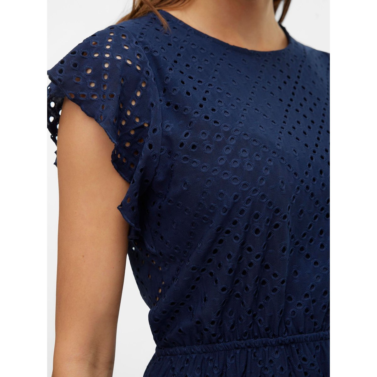 Robe En Dentelle navy blazer, VERO MODA