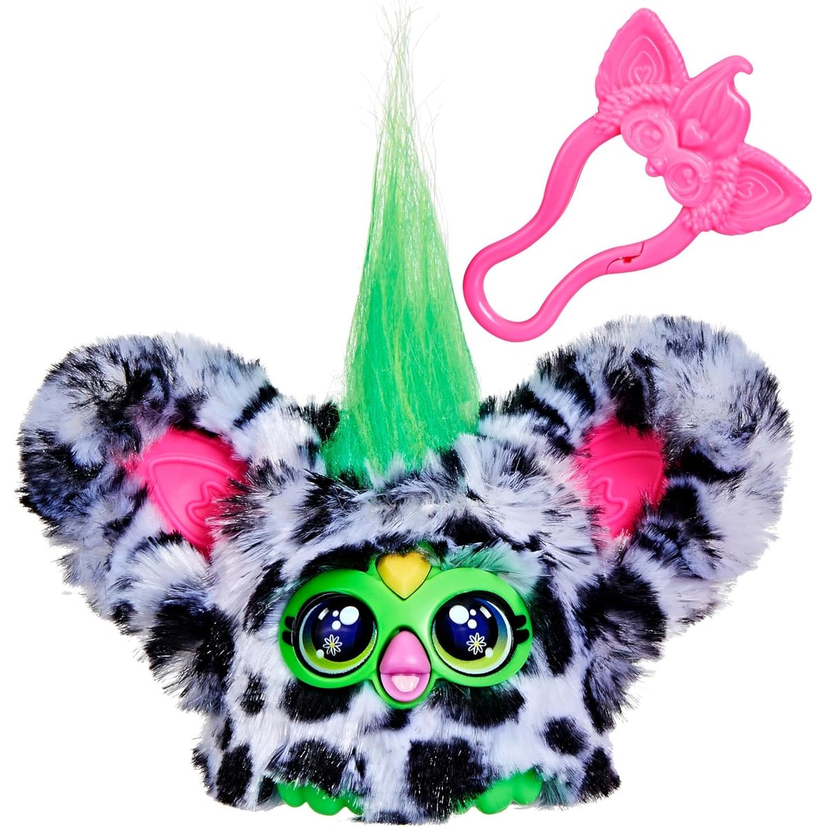 Furblets Moo-Boo, Mini Vache en Peluche multicolore, HASBRO