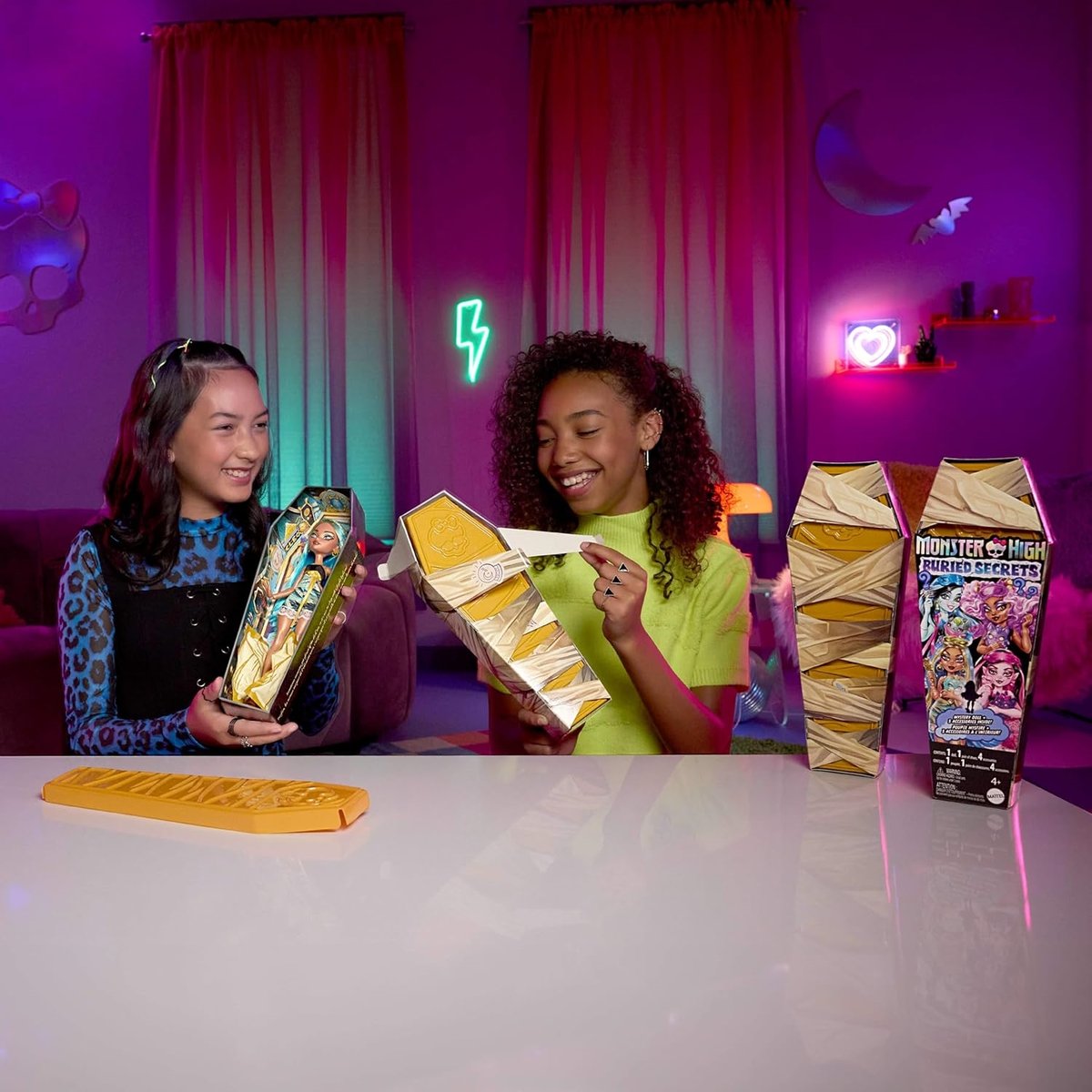 Monster High Secrets - Coffret poupée et accessoires multicolore, MATTEL