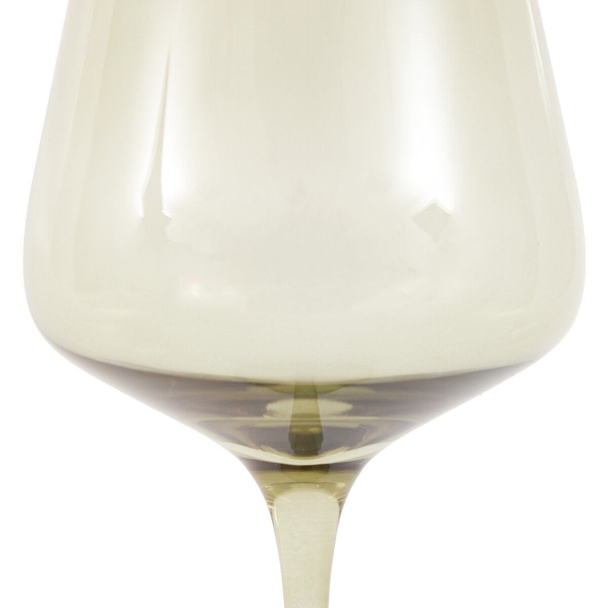 Set of 4 Eden Wine Glasses in Smokey Green green, ÉDITÉ