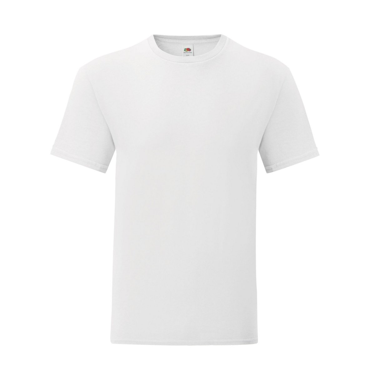 T-shirt ICONIC blanc, FRUIT OF THE LOOM