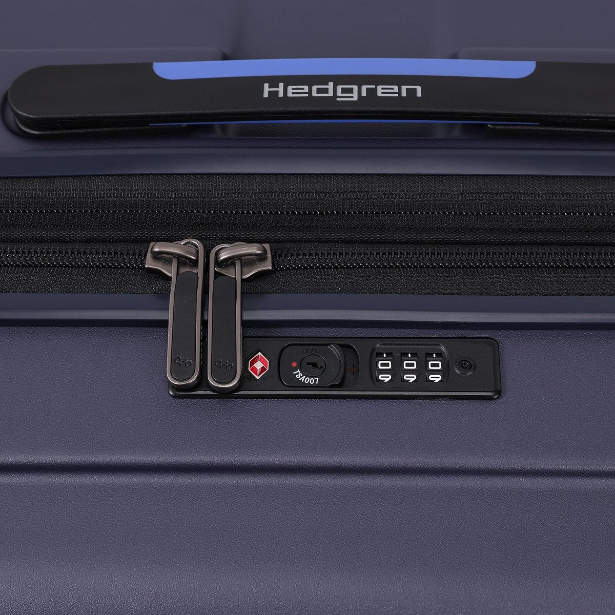 Valise soute rigide extensible 4 roues sécurisée peacoat blue, HEDGREN