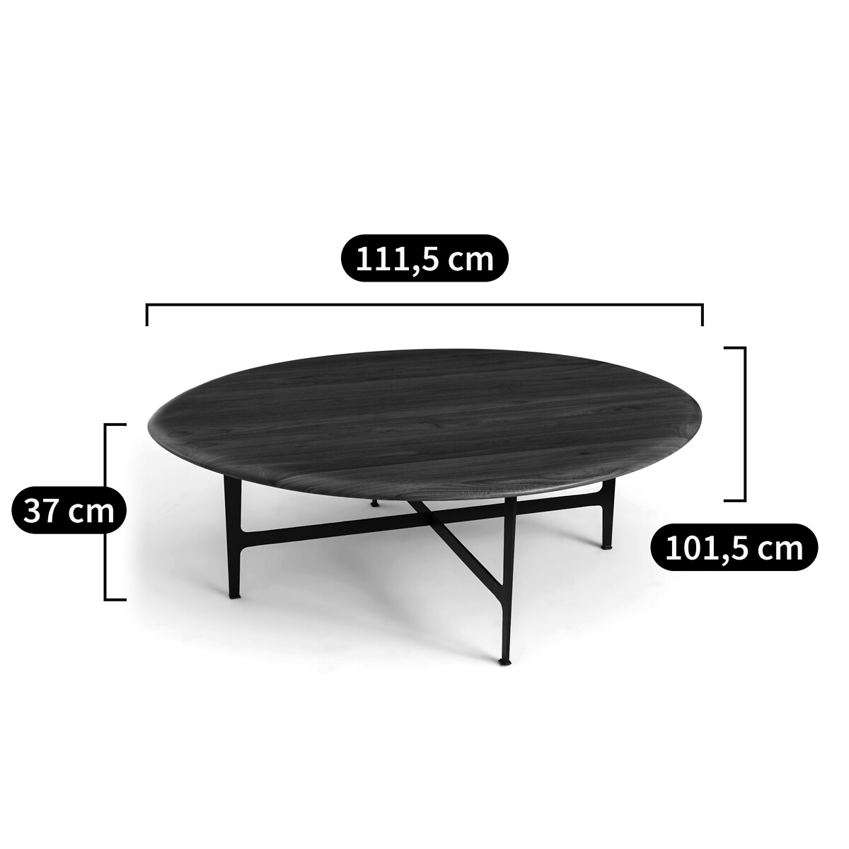 Table basse chêne grand modèle, Addisson chêne naturel, AM.PM