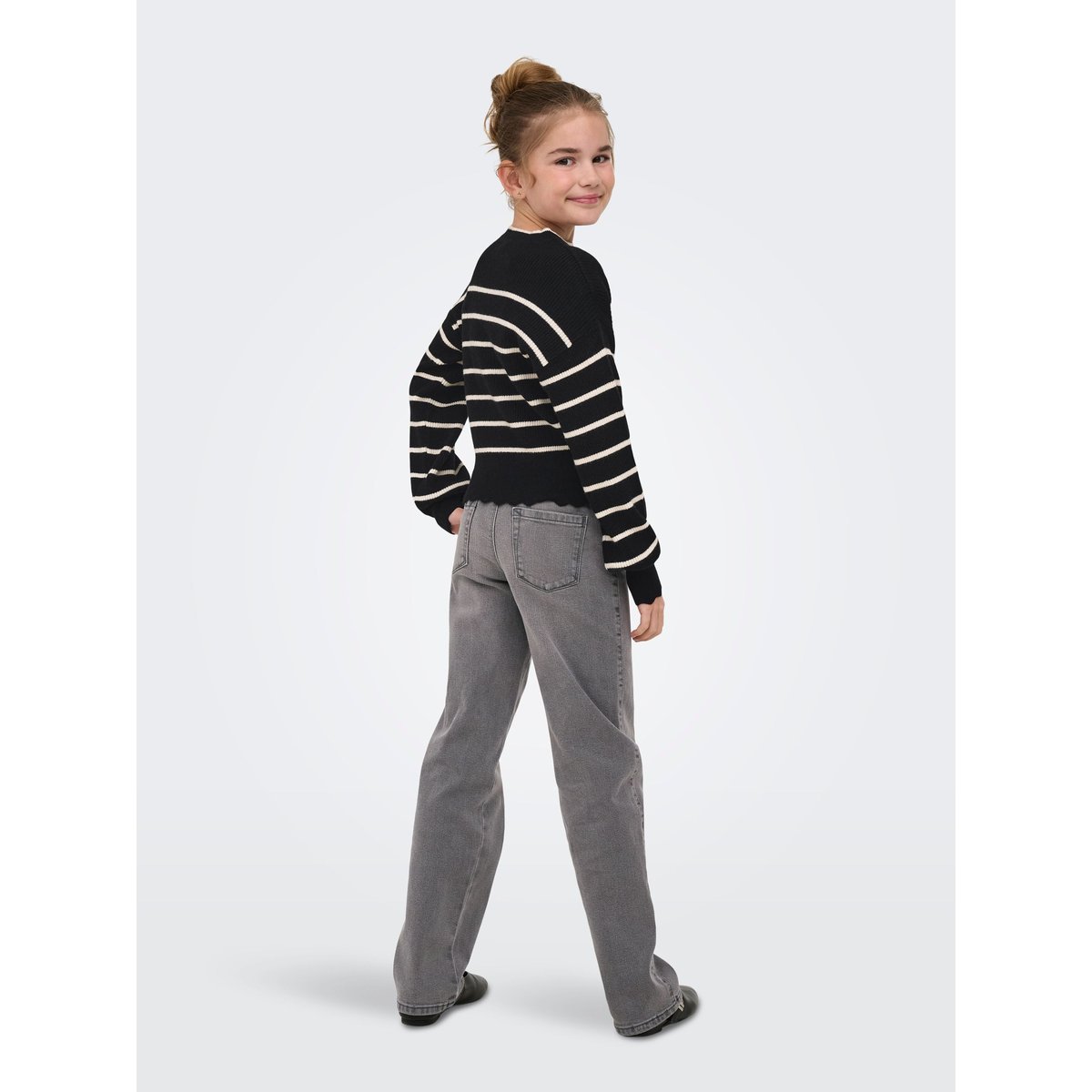 Pull En Maille noire - black, KIDS ONLY