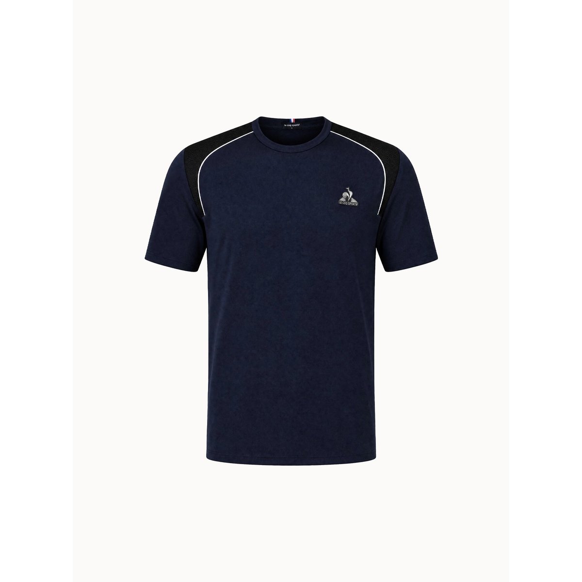 T-shirt Coq d'argent en jersey de coton Coq d'argent blue, LE COQ SPORTIF