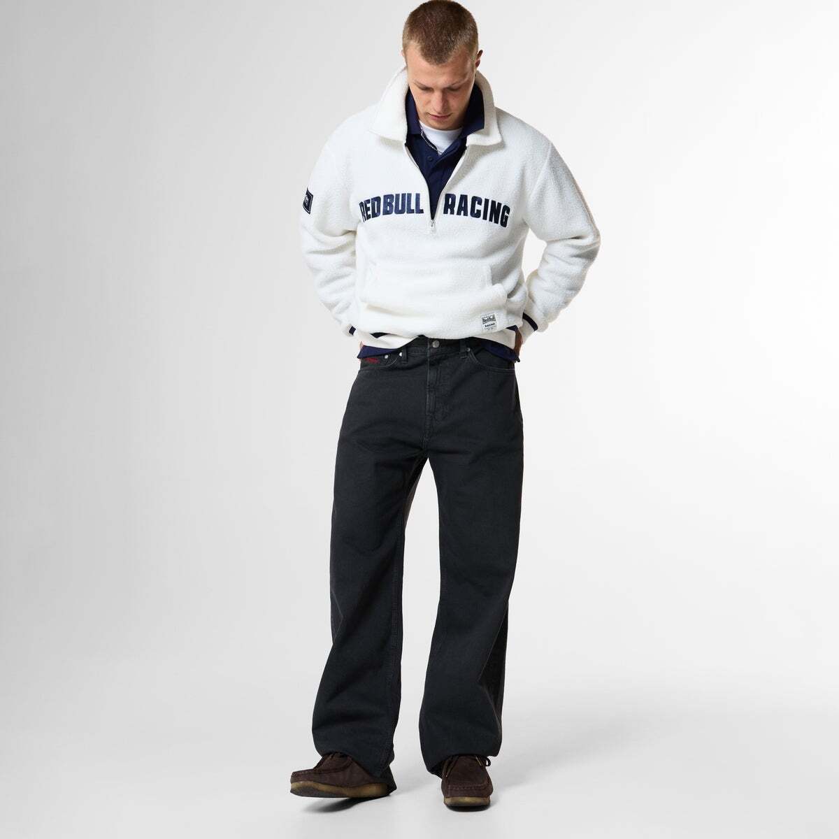 Jean Coupe Large, Taille Haute couleurs délavées, PEPE JEANS